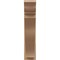 Ekena Millwork 8-in W x 34-in D x 34-in H Funston Trad Rough Cedar Woodgrain TimberThane Outlooker, Primed Tan OUTUR080X34X34FST04RCPR - alternate 2